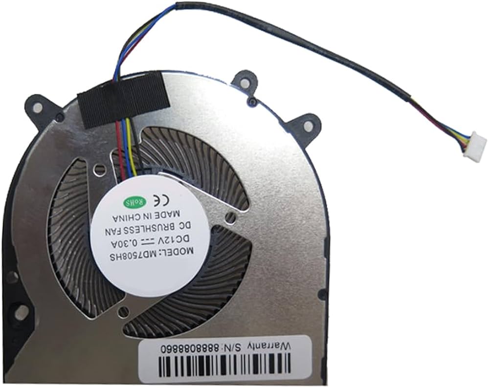 Amazon.co.jp: 冷却ファン MD7508HS DC12V 0.3A 4PIN : パソコン・周辺機器